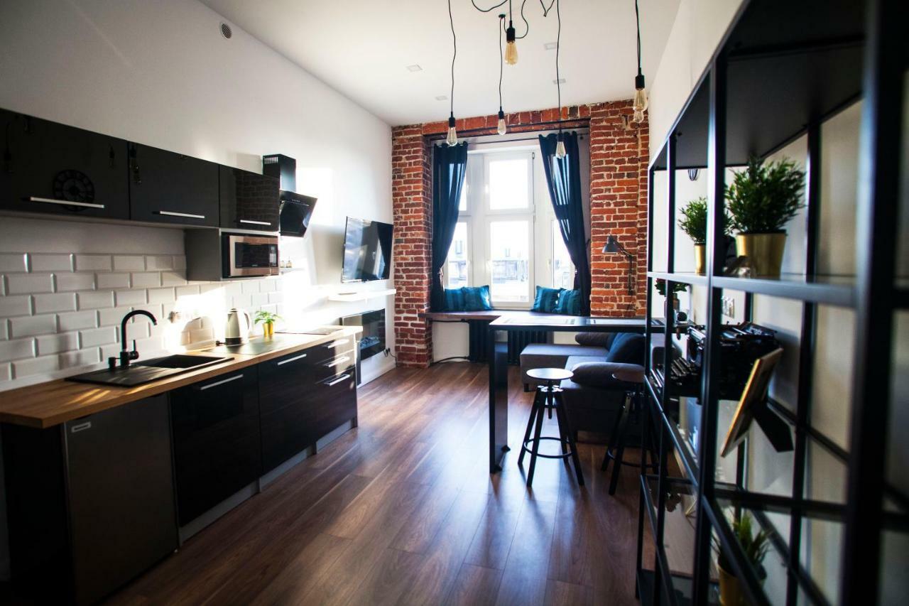 Apartament Loft Industrial Ec1 Łódź Exterior foto